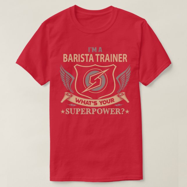 Camiseta Item de Presente de Superpotência de Trabalho do T (Frente do Design)