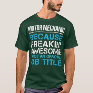 Camiseta Item de Presente de Trabalho Máximo Mecânico de Fr