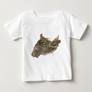 Camiseta Itens de Coordenação do Cobra de Jardim do Jovem O