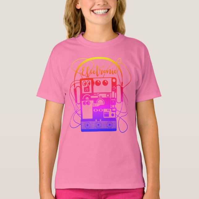 Camiseta Itens eletrônicos (Frente)