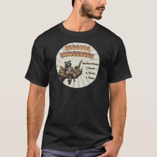 Camiseta Itens Essenciais do Influenciador de Guaxinim