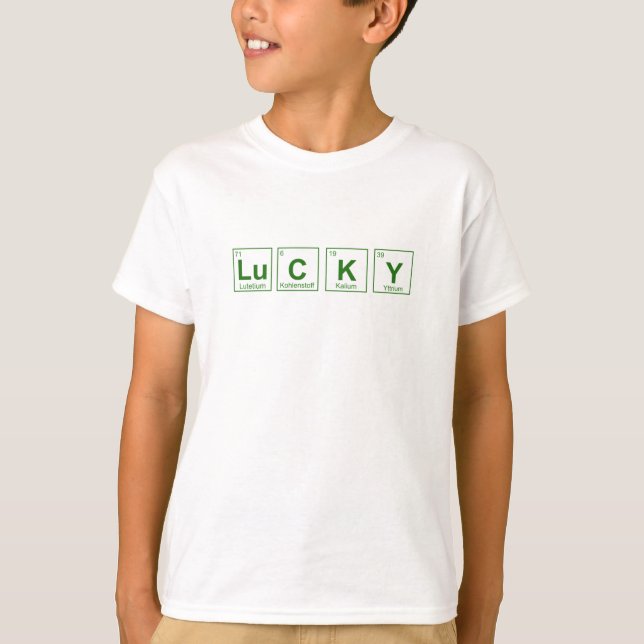 Camiseta Itens verdes felizes e felizes para o Dia de São P (Frente)