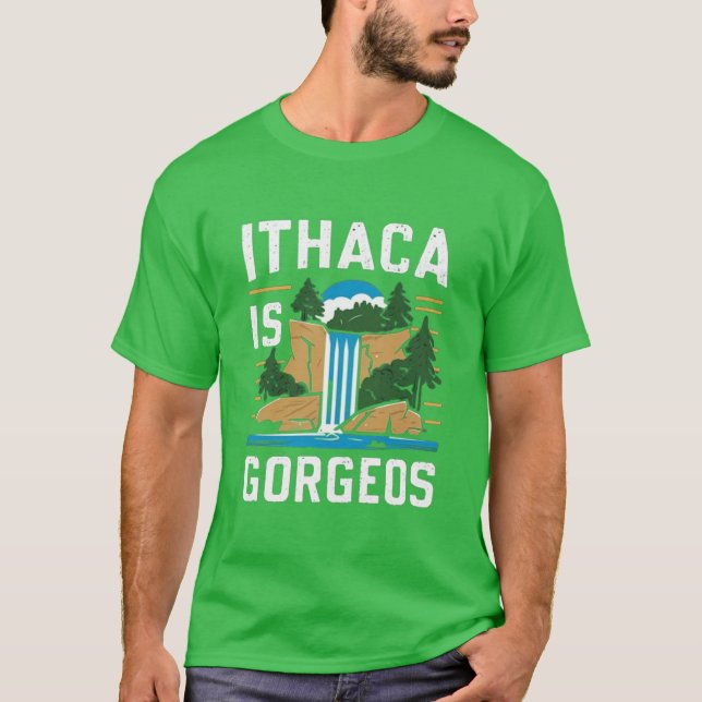 Camiseta ithaca is gorges  (Frente)