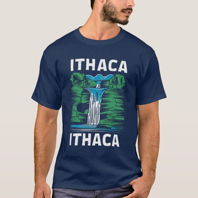 Camiseta Ithaca is Gorges  (Frente)