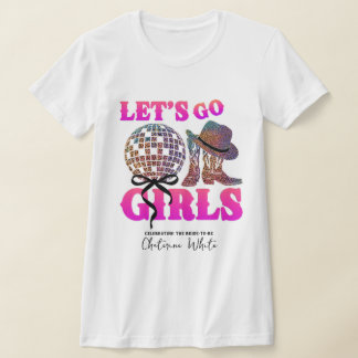 Camiseta Itinerário de Fim de Semana do Rodeio de Despedida