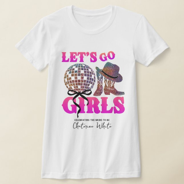 Camiseta Itinerário de Fim de Semana do Rodeio de Despedida (Postura )