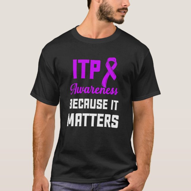 Camiseta Itp Awareness Immune Thrombocytopenia Warrior Surv (Frente)