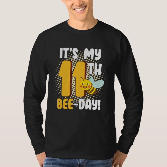 Camiseta It's 11th Bee Day Honey Beekeeper Apiary Beekeepin (Frente)