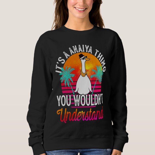 Camiseta It's A Anaiya Thing You Wouldn't Understand  Anaiy (Frente)