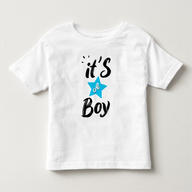 Camiseta It's a boy (Frente)