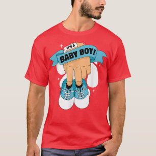 Camiseta It's A Boy Pregnancy Announcement , Gender Reveal