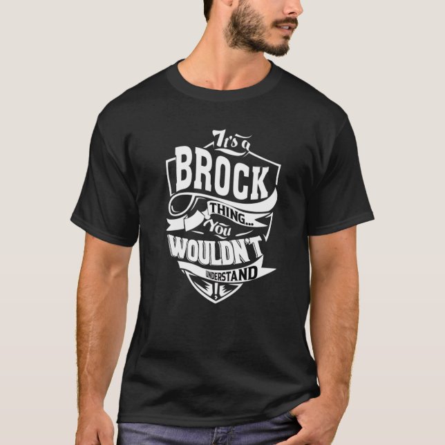 Camiseta It's A Brock Thing (Frente)