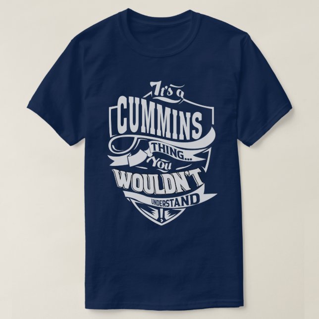 Camiseta Its a CUMMINS Thing Gifts Premium  (Frente do Design)