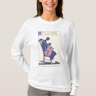 Camiseta <It's a Girl> pelo mineiro de Steve