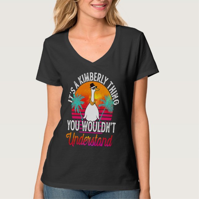 Camiseta It's A Kimberly Thing You Wouldn't Understand  Kim (Frente)