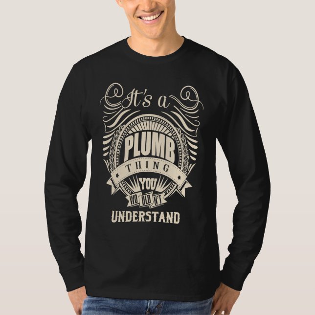 Camiseta It's a PLUMB Thing (Frente)