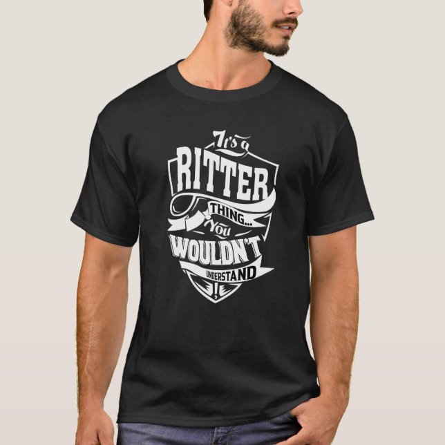 Camiseta It's A Ritter Thing (Frente)