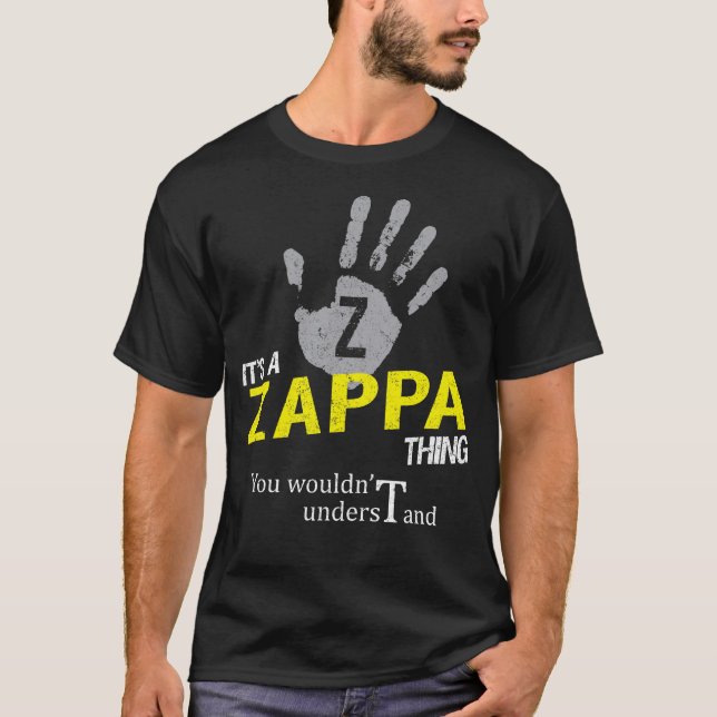 Camiseta It's a ZAPPA Thing You Wouldn't Understand (Frente)