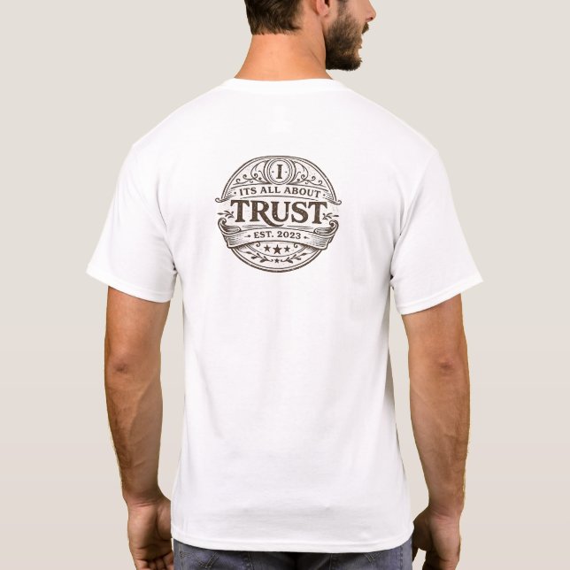 Camiseta Its All About Trust (Verso)