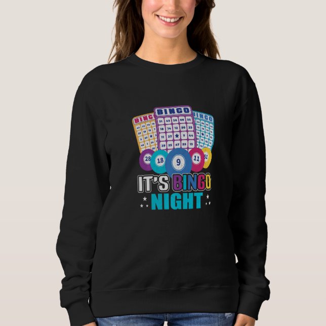 Camiseta It's Bingo Night  Bingo Player (Frente)