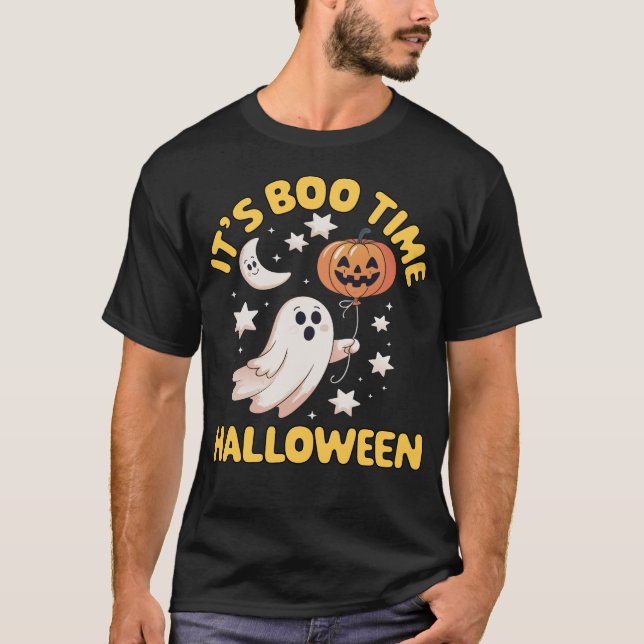 Camiseta It's Boo Time Halloween (Frente)