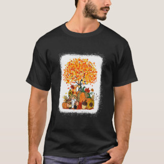 Camiseta It'S Fall Y'All Gnomes Pumpkin Autumn Tree Fall Le