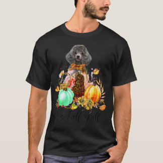 Camiseta Its Fall Yall Poodle Breed Dog Lover Best Gifts