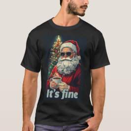 Camiseta It's fine burning tree