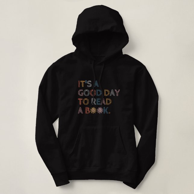 Camiseta It's Good Day To Read Book Funny Library Reading L (Frente do Design)