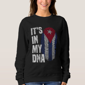 Camiseta IT'S IN MY DNA Cuba Flag Cuban Pride Heritage nati