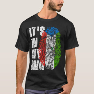 Camiseta IT'S IN MY DNA Equatorial Guinea Flag Boy Girl