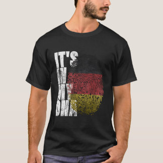 Camiseta It'S In My Dna Ger Oktoberfest Gery Flag