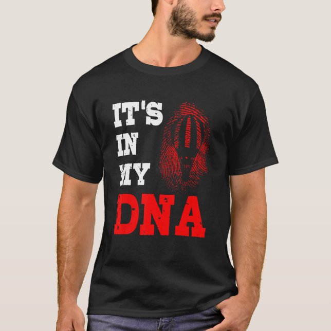 Camiseta It's in my dna hot air balloon pilot (Frente)