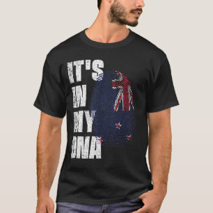 Camiseta IT'S IN MY DNA New Zealand Flag