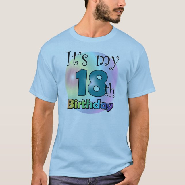 Camiseta It's my 18th Birthday (Frente)