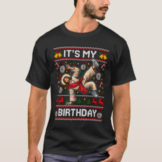 Camiseta It's My Birthday Jesus Breakdance Funny Christmas
