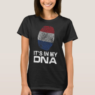 Camiseta ITS MY DNA IN flag national orgulde impressão digi