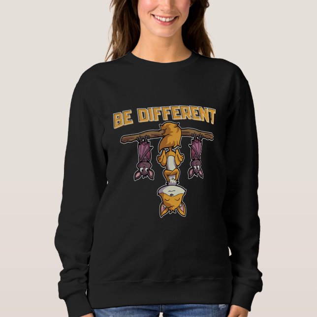 Camiseta It's okay to be different Sei Anders Fox Bat  3 (Frente)