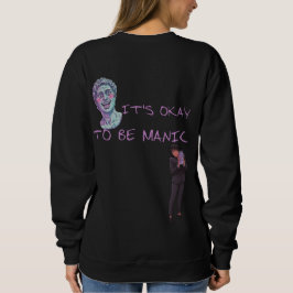 CAMISETA IT'S OKAY TO BE MANIC