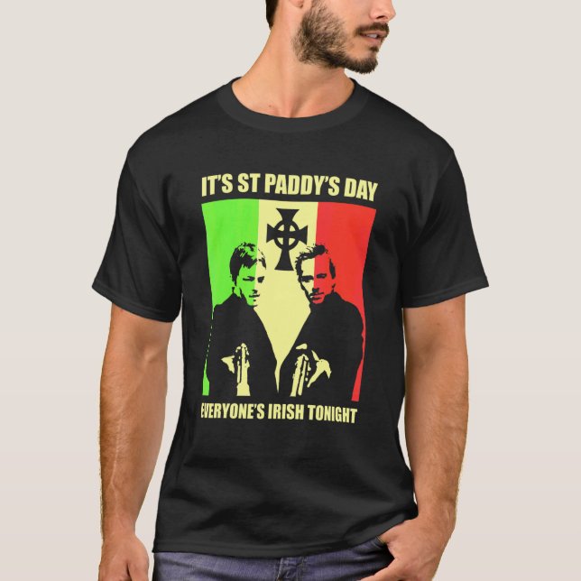 Camiseta It's St Patricks Day Everyone's Irish Tonight Men  (Frente)