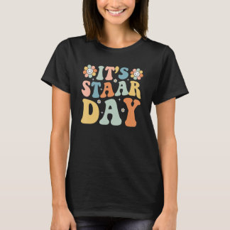 Camiseta Its Staar Day Testing Day Retro Motivational Teach