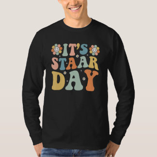 Camiseta Its Staar Day Testing Day Retro Motivational Teach