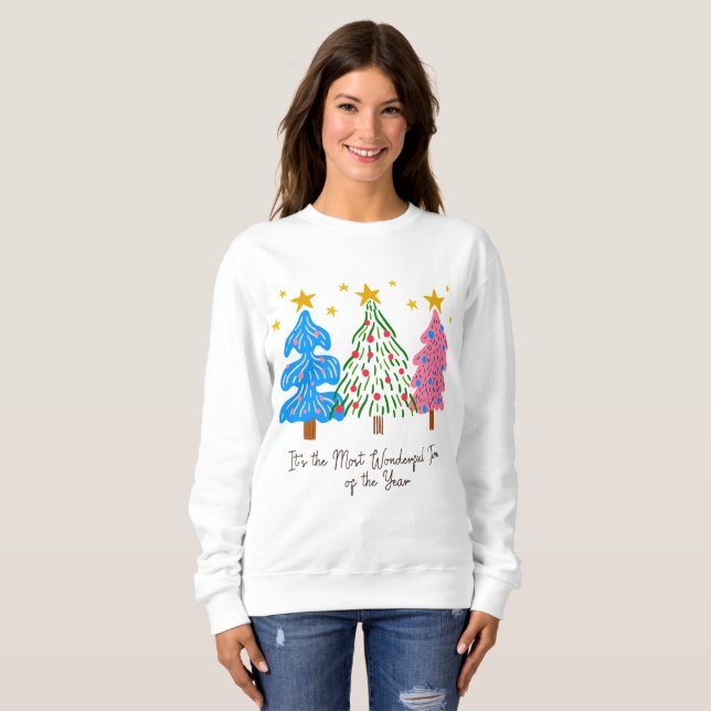 Camiseta It's The Most Wonderful Time Christmas  (Frente Completa)