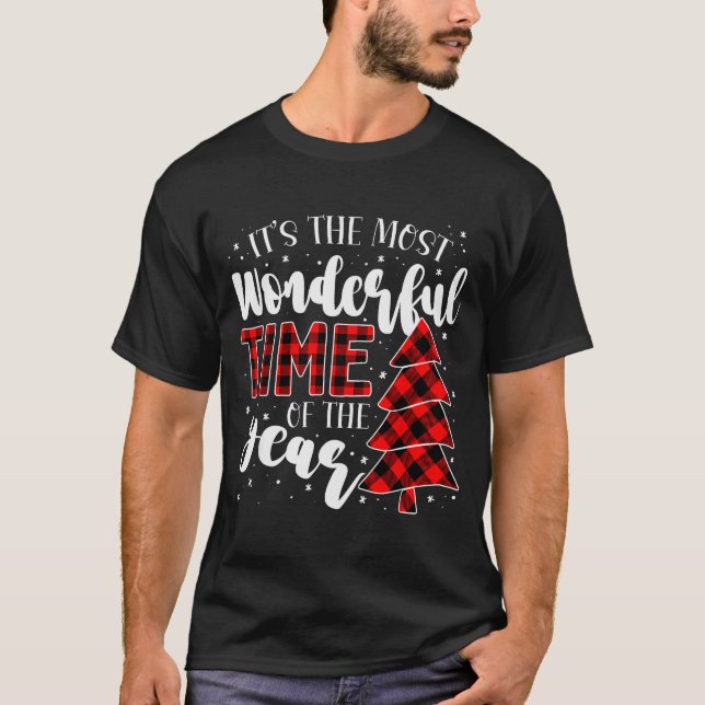 Camiseta Its The Most Wonderful Time Of The Year Christmas  (Frente)