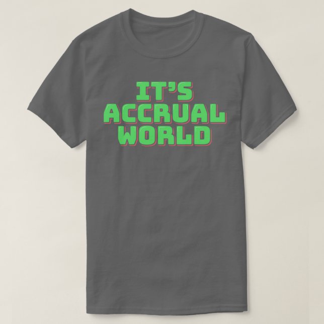 Camiseta Itx27s Accrual World 11 (Frente do Design)