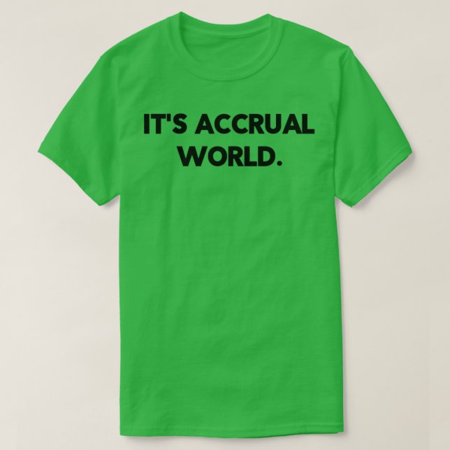 Camiseta Itx27s Accrual World 23 (Frente do Design)