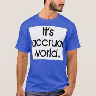 Camiseta Itx27s acúmulo mundo 19