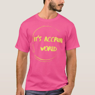 Camiseta Itx27s acúmulo mundo 26