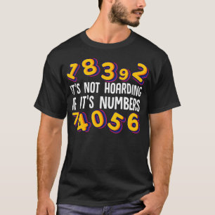 Camiseta Itx27s não armazenando se números itx27s Contabili