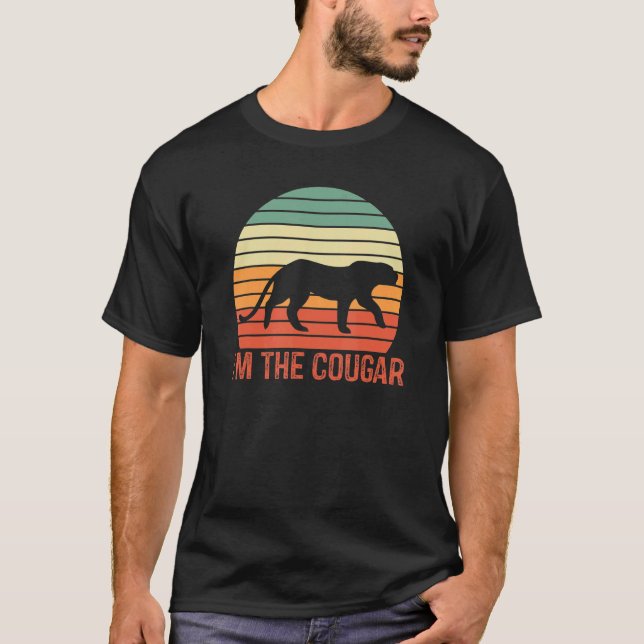 Camiseta Iu2019m A Figurinha De Cougar (Frente)